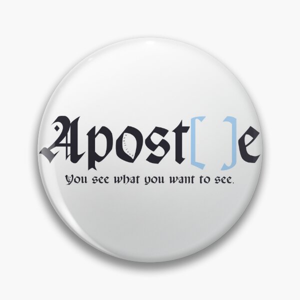Item preview, Apost[ ]e - blue designed and sold by Sygil-Loux.