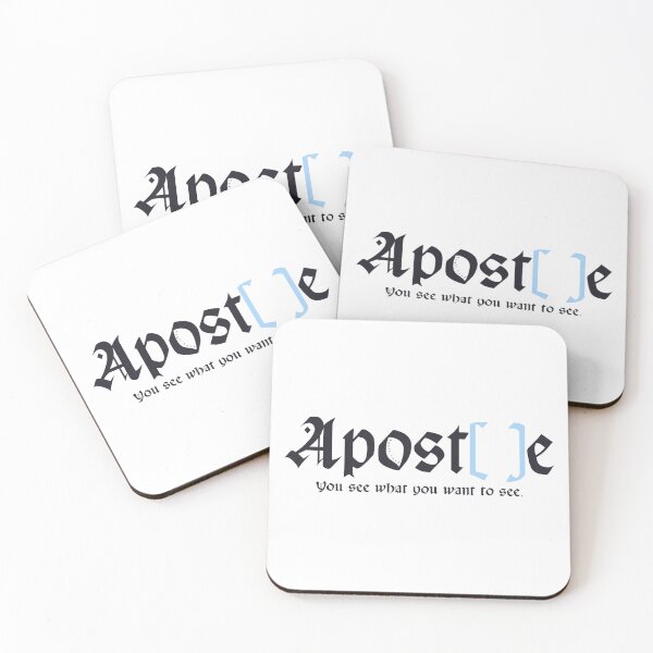 Item preview, Apost[ ]e - blue designed and sold by Sygil-Loux.