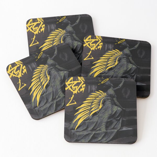 Item preview, Celestial Streets: Graffiti Angel Vibes designed and sold by DefiantAF.