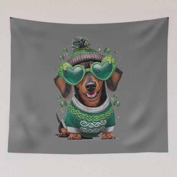 Item preview, Let The Shenanigans Begin - St. Patrick's Day Funny Irish Dog Design designed and sold by Khoulaly    ⭐⭐⭐⭐⭐.