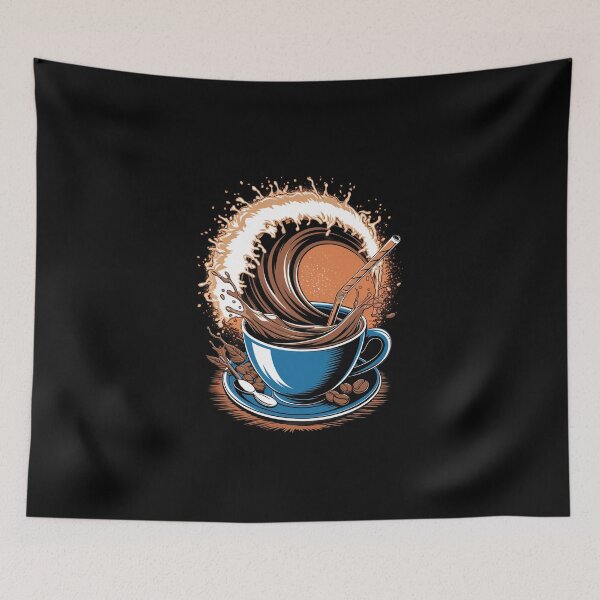 Item preview, The Great Wave Of Coffee designed and sold by Redgiant87x.