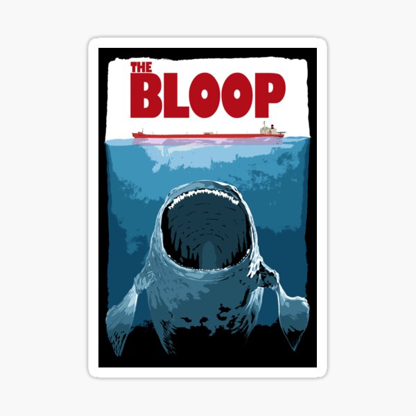 Item preview, The Bloop Jaws designed and sold by Power Up Prints.