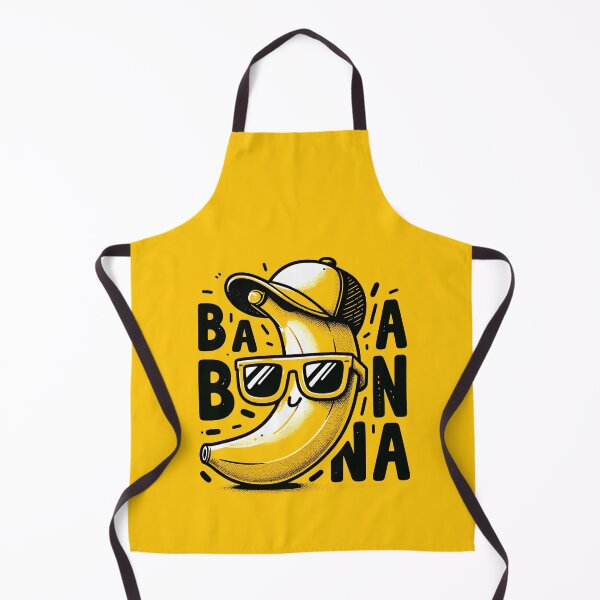 Item preview, Cool Banana Cartoon with Sunglasses and Hat - Fun and Quirky Banana Art designed and sold by Psycho-Crazy.