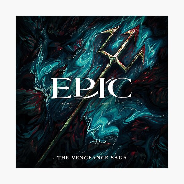 Vista previa del artículo con la obra «Épica el musical: La saga de la venganza», diseñado y vendido por Raxeira.