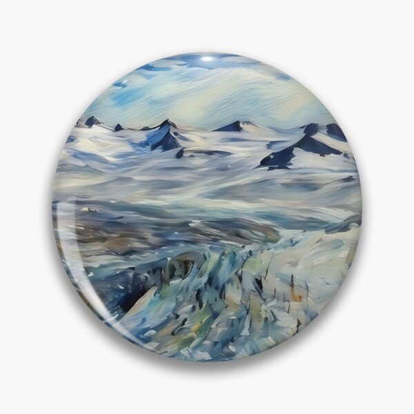 Item preview, Harding Ice Field, Alaska designed and sold by The Wandering Bookworm.