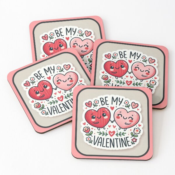 Item preview, Adorable Valentine's Day Sticker - Cute Hearts & Love Design designed and sold by GusiaTreasures.
