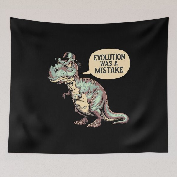 Item preview, Evolution Was a Mistake designed and sold by MagicWander.
