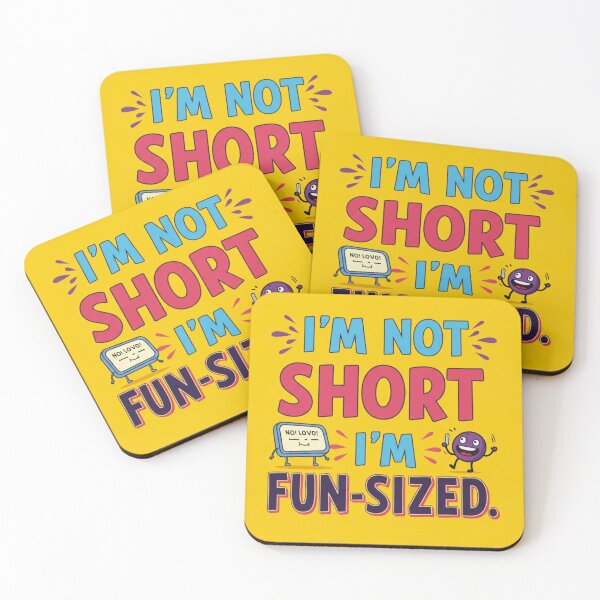 Item preview,  I'M NOT SHORT I AM FUN SIZED designed and sold by FitEnvy.