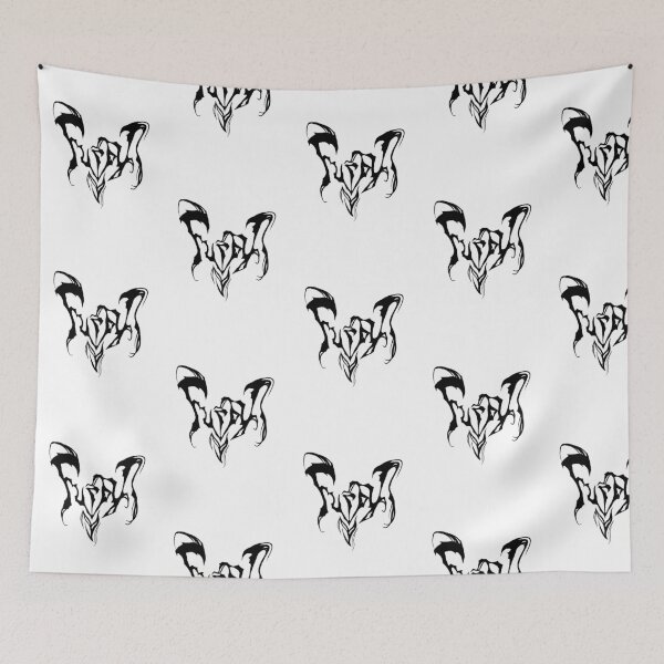 Item preview, Black metal Furby logo designed and sold by catfood-draws.