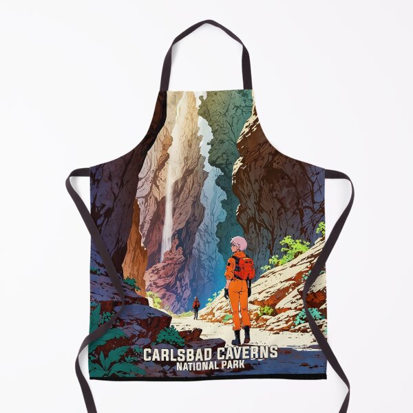 Item preview, Carlsbad Caverns National Park USA Retro Anime Japanese 80s Vintage Travel designed and sold by Retro-Anime9.