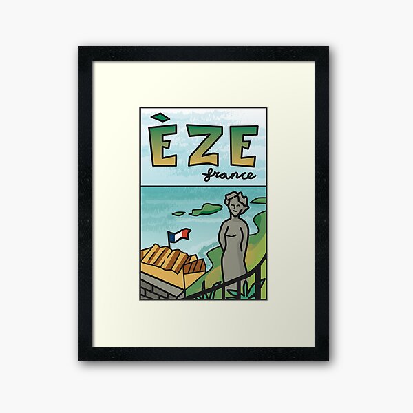 Item preview, Èze - Exotic Garden Overlook designed and sold by GraphicsOfEden.