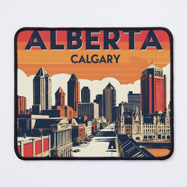 Item preview, Alberta Calgary Canada 1950s Vintage Travel Tourism designed and sold by TravelersGems.