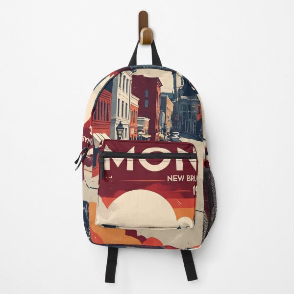 Item preview, Moncton Canada 1950s Vintage Travel Tourism designed and sold by TravelersGems.