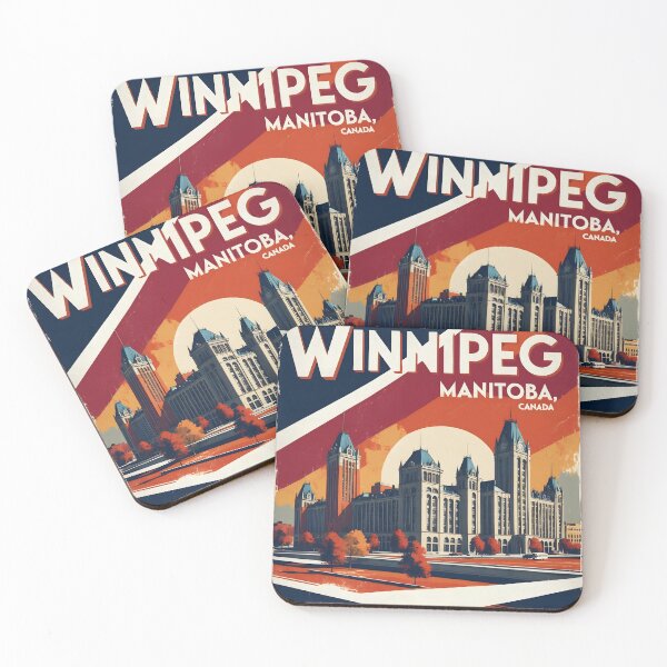 Item preview, Winnipeg Manitoba Canada 1950s Vintage Travel Tourism designed and sold by TravelersGems.
