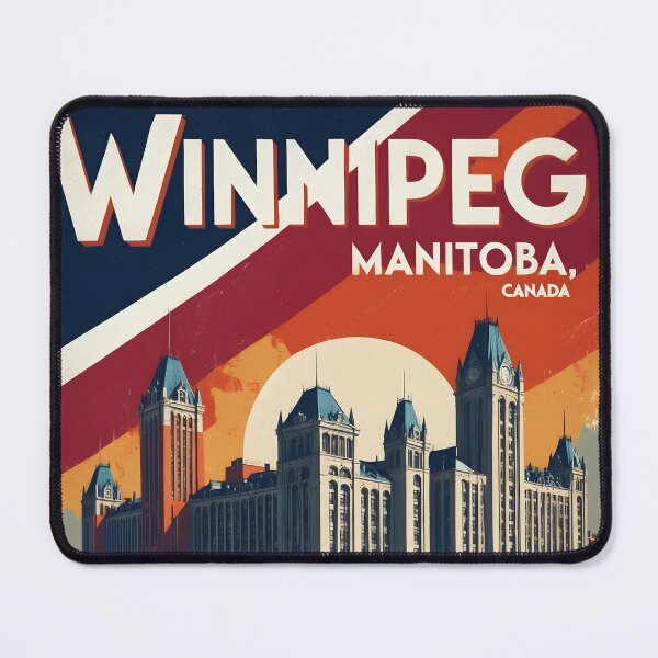 Item preview, Winnipeg Manitoba Canada 1950s Vintage Travel Tourism designed and sold by TravelersGems.