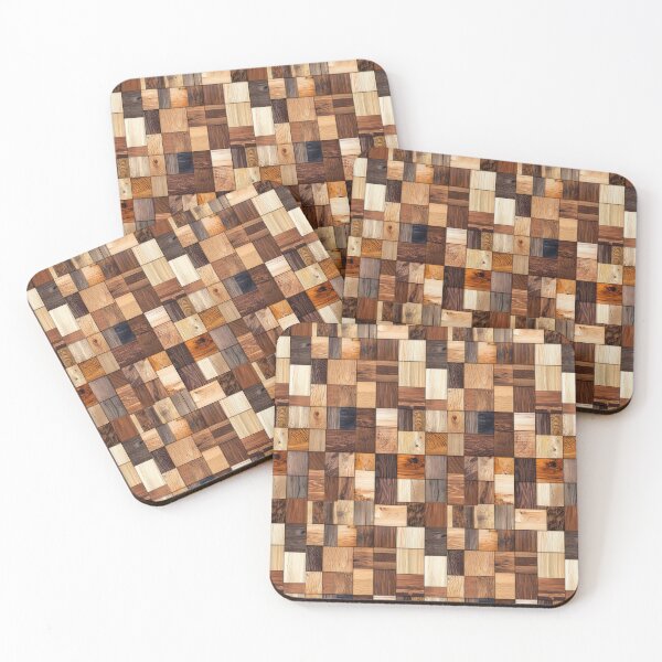 Item preview, Warm wooden motifs with organic and bold patterns designed and sold by Piotrek0001.
