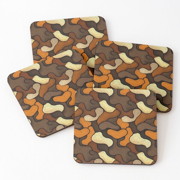 Item preview, Geometric mosaics and wooden textures combined designed and sold by Piotrek0001.