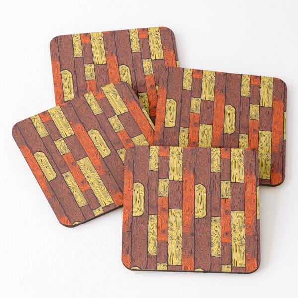 Item preview, Abstract wood patterns in calming warm hues designed and sold by Piotrek0001.