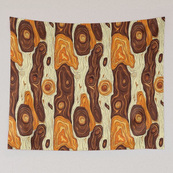 Item preview, Flowing organic wood textures and geometric forms designed and sold by Piotrek0001.