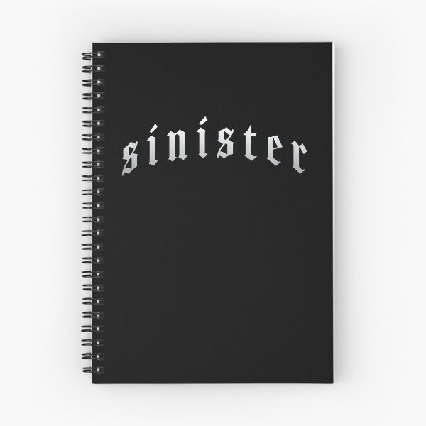 Item preview, Sinister Gothic Style Typography Design designed and sold by thegoodwordsco.