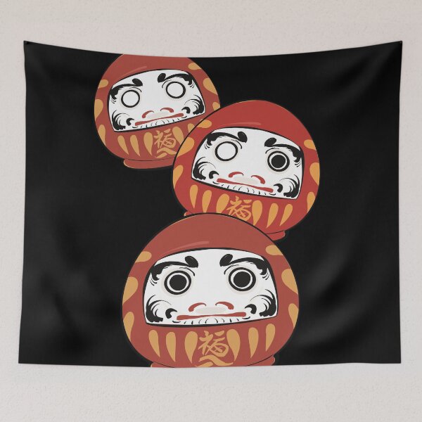 Item preview, Japan Addiction collection: trio daruma, make your wish! designed and sold by KiKi Koy.