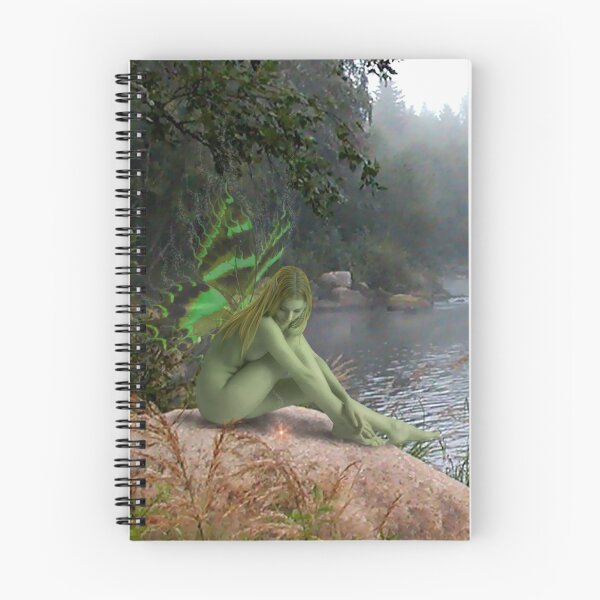 Item preview, Avalon water nymph river fairy girl enchanted forest designed and sold by GreyForest.
