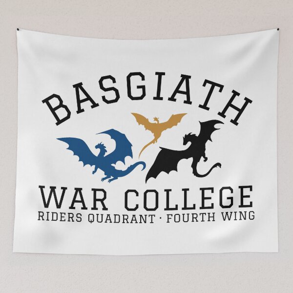 Item preview, Basgiath War College Riders Quadrant Fourth Wing designed and sold by kennaplate.