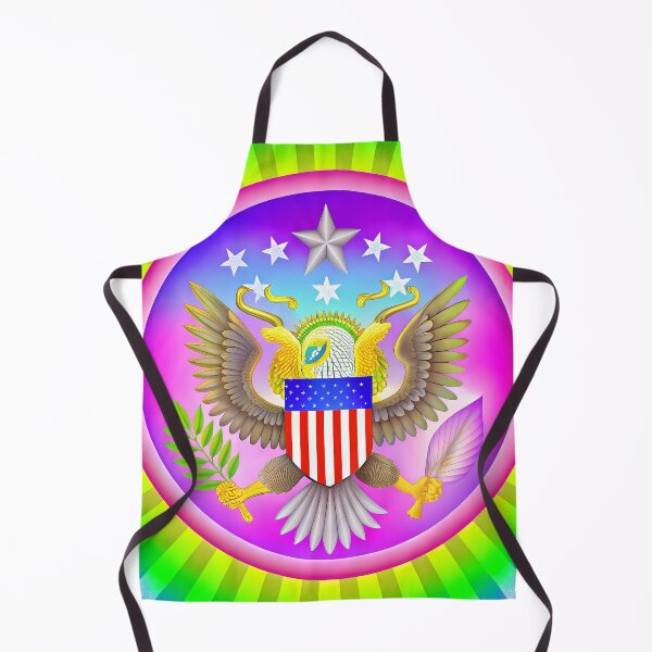 Item preview, Colors Great Seal American Eagle Symbolic Art USA designed and sold by ART ATTACK ZONE.