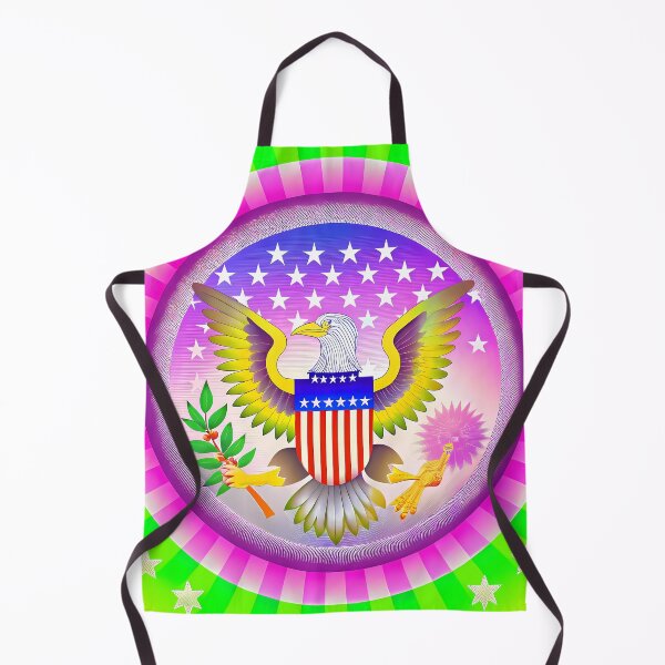 Item preview, EEUU Great Seal American Eagle Symbolic Art USA designed and sold by ART ATTACK ZONE.