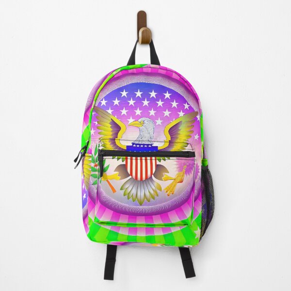 Item preview, EEUU Great Seal American Eagle Symbolic Art USA designed and sold by ART ATTACK ZONE.