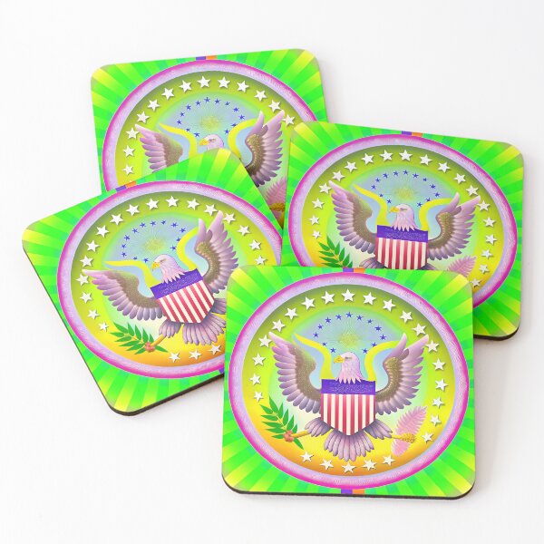 Item preview,  Great Seal American Eagle Symbolic Art USA designed and sold by ART ATTACK ZONE.