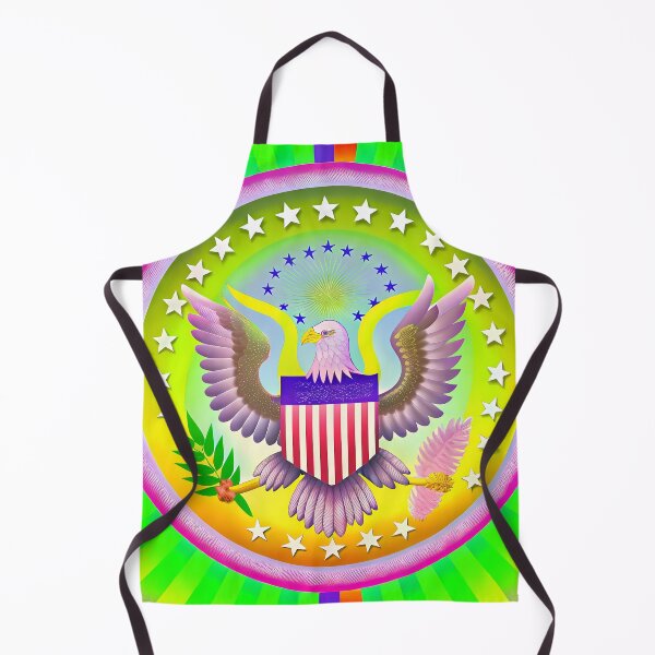 Item preview, Great Seal American Eagle Symbolic Art USA designed and sold by ART ATTACK ZONE.