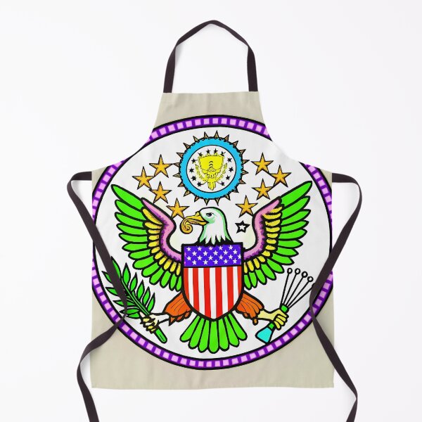 Item preview, Seal American Eagle Symbolic Art USA designed and sold by ART ATTACK ZONE.