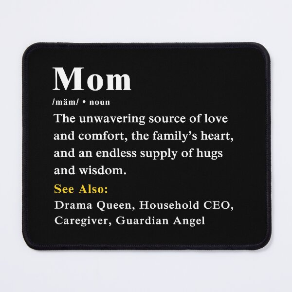 Item preview, Mom Funny Definition Mama Happy Mothers Day Gift designed and sold by MouDantArts.
