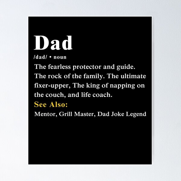 Item preview, Dad Funny Definition Papa Father's day Men designed and sold by MouDantArts.