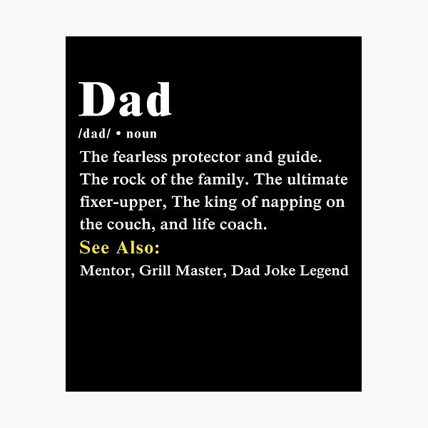 Item preview, Dad Funny Definition Papa Father's day Men designed and sold by MouDantArts.