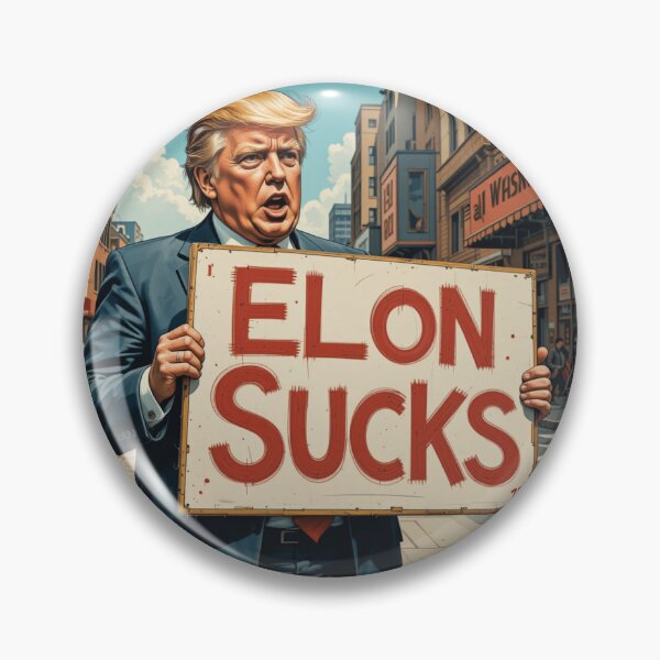 Item preview, Elon Sucks designed and sold by L-DR.