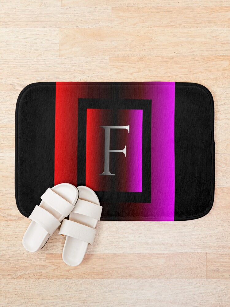 Thumbnail 1 of 6, Bath Mat, Colorful Aesthetic Pattern F designed and sold by RGSMOOTHFINGER.
