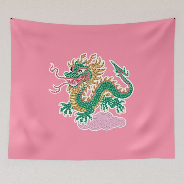 Item preview, Chinese dragon flying  designed and sold by Roxburylane.