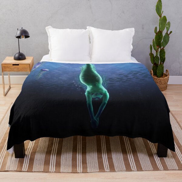 Item preview, Blue Eclipse deep sea diving mermaid Atlantis designed and sold by GreyForest.