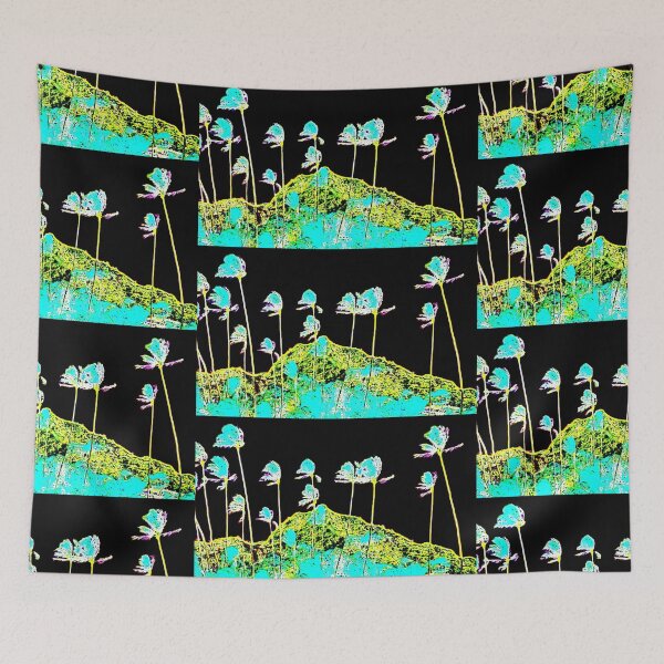 Item preview, Diamond Head Towering Over Leahi Park Trees III designed and sold by R-F-B.