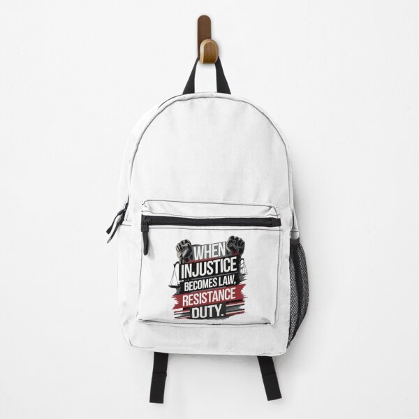 Item preview, when injustice becomes law resistance becomes duty designed and sold by Mateusz Majcherek.