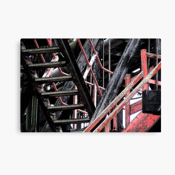 Criss-cross Canvas Print