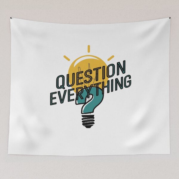 Item preview, question everything designed and sold by Mateusz Majcherek.