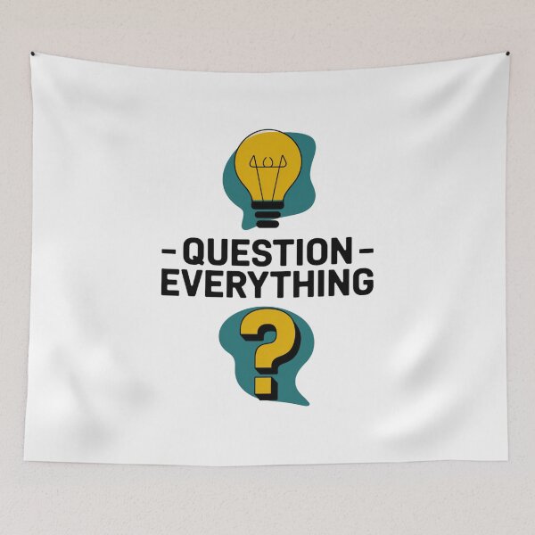 Item preview, question everything designed and sold by Mateusz Majcherek.