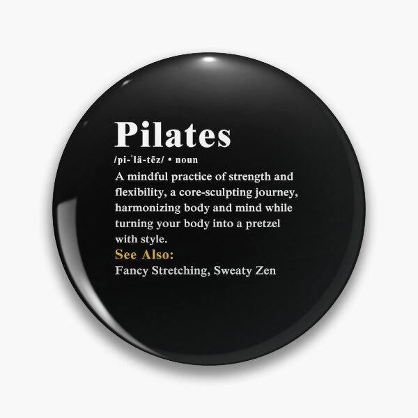 Item preview, Funny Pilates Definition Pilates reformer Humor designed and sold by MouDantArts.