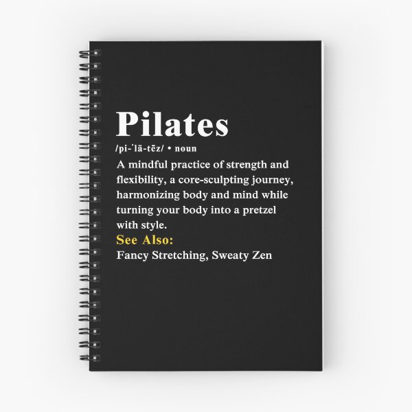 Item preview, Funny Pilates Definition Pilates reformer Humor designed and sold by MouDantArts.