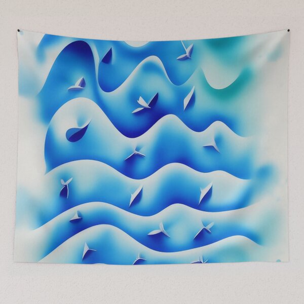 Item preview, Blue waves designed and sold by Laviniaalexa1.