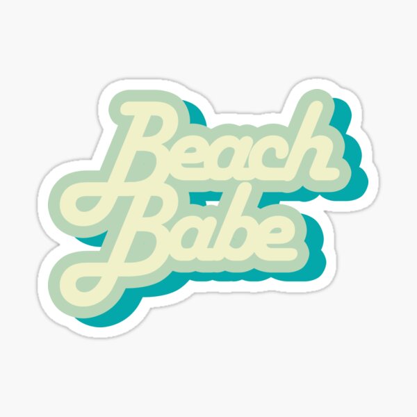 Artikel-Vorschau von Strand Babe Blau, designt und verkauft von Creations-By-Em.