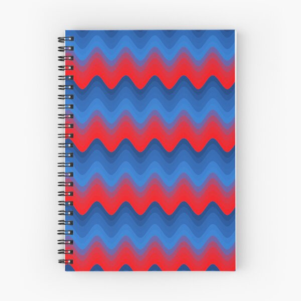 Item preview, Serpentine Blue and Red Seamless Pattern designed and sold by Sharon Schwalbe.